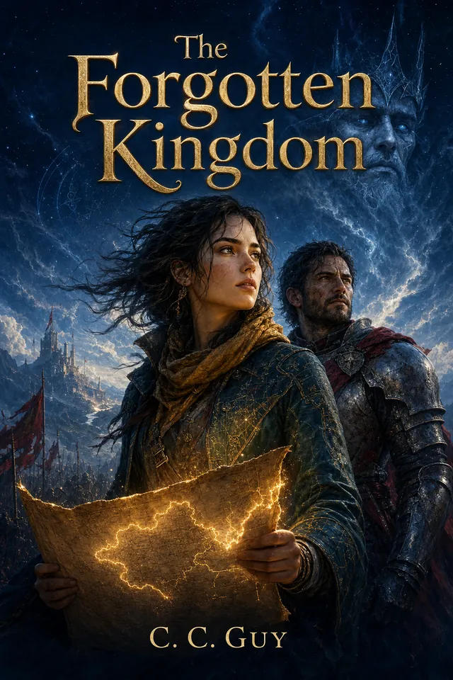 The Forgotten Kingdom, cover concept 1