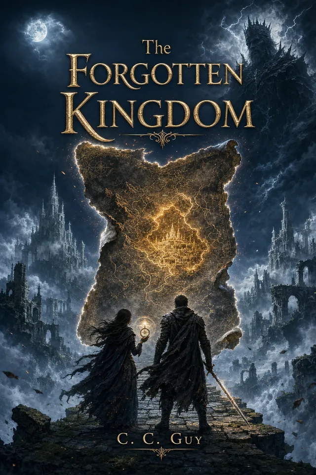 The Forgotten Kingdom, cover concept 3
