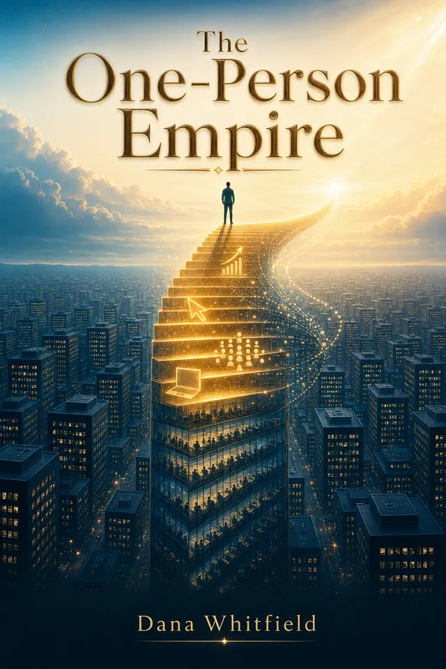 The One-Person Empire, cover concept 3