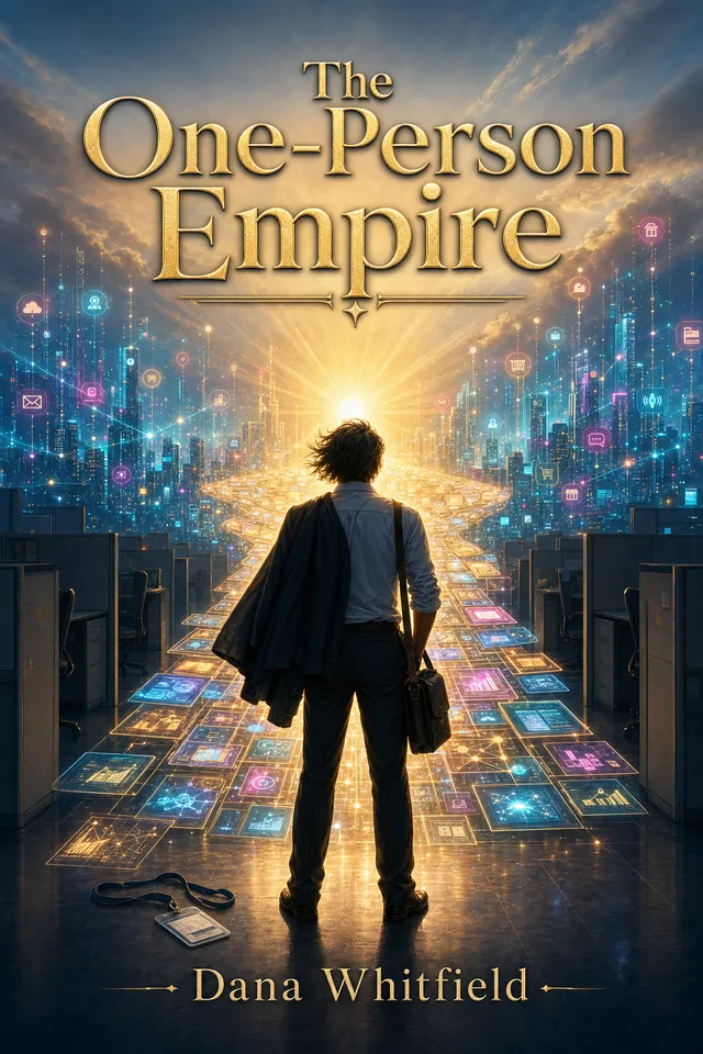 The One-Person Empire, cover concept 1